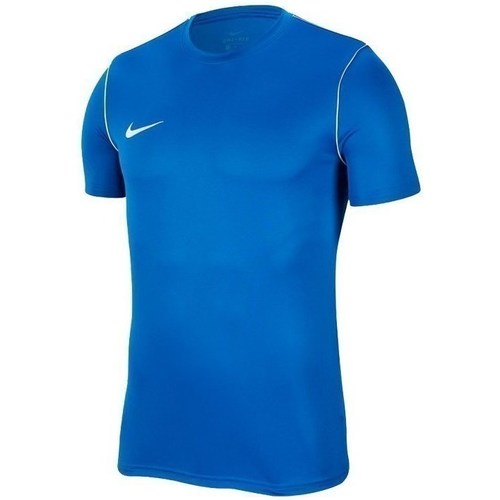 Vêtements Garçon T-shirts manches courtes Nike JR Park 20 Bleu