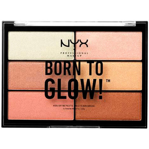 Beauté Femme Enlumineurs Nyx Professional Make Up Born To Glow! Highlighting Palette 6 X 4 8 Gr 