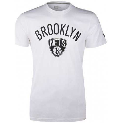 Vêtements T-shirts perforated manches courtes New-Era T-Shirt NBA Brooklyn nets New Multicolore