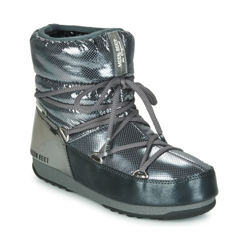 Moon Boot MOON BOOT LOW SAINT MORITZ WP Gris - Livraison Gratuite | Spartoo  ! - Chaussures Bottes de neige Femme 175,20 €