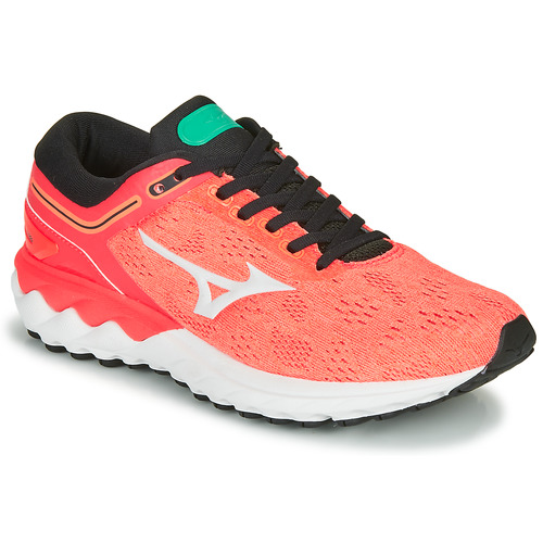 Chaussures Femme Running / trail Mizuno Equate WAVE SKY RISE Corail
