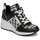 Chaussures Femme Baskets basses MICHAEL Michael Kors GEORGIE TRAINER Noir / Blanc