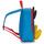 Sacs Enfant Moschino Logo print square tote Black Disney BACKPACK MICKEY Multicolore