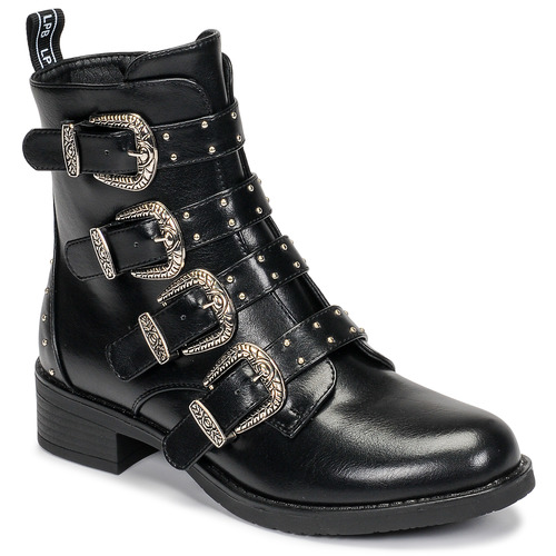 Chaussures Femme Boots Rose is in the air QUADRI Noir