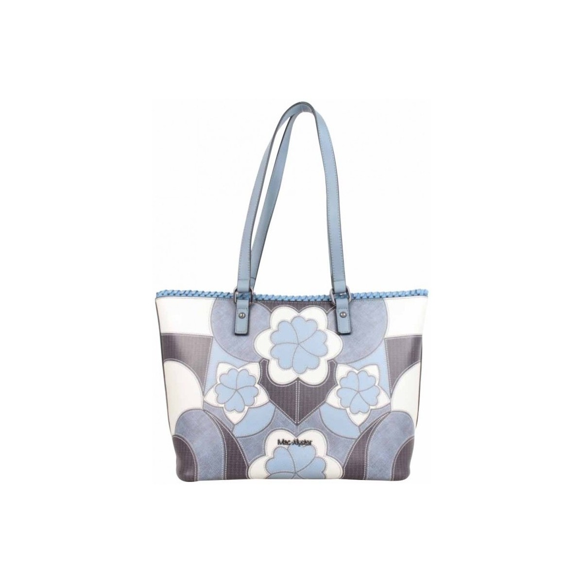 Sacs Femme Cabas / Sacs shopping Mac Alyster Sac shopping  Impression bleu motif fleur Multicolore