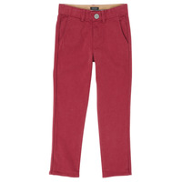 Vêtements Garçon Pantalons 5 poches Ikks XR22093 Rouge