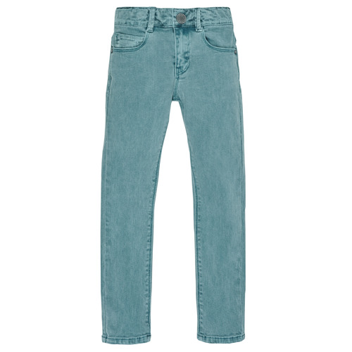 Vêtements Garçon lines Jeans slim Ikks XR29013 Vert