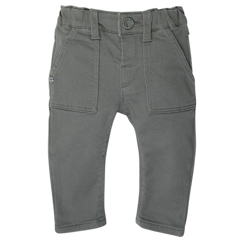 Vêtements Garçon lines Jeans slim Ikks XR29061 Vert