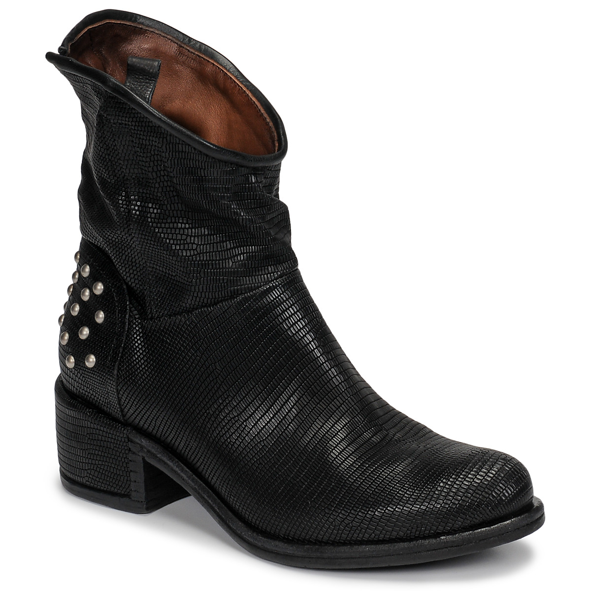 Chaussures Femme Boots Delta 2 "Cerulean" sneakers OPEA STUDS Noir