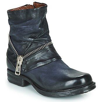 Chaussures Femme Boots Airstep / A.S.98 SAINT EC ZIP NEW Bleu