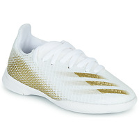 Chaussures Enfant Football adidas Performance X GHOSTED.3 IN J Blanc