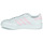 Chaussures Femme Baskets basses adidas Originals TEAM COURT W Blanc / Rose