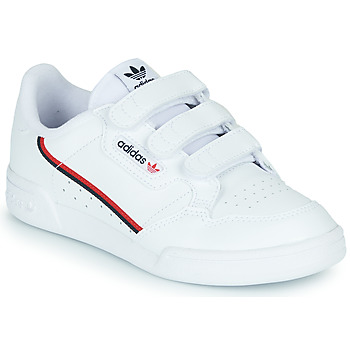 Chaussures Enfant Baskets basses adidas Hoodie Originals CONTINENTAL 80 CF C Blanc