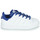 Chaussures Garçon Baskets basses adidas emboss Originals STAN SMITH C Blanc / Bleu