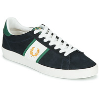 Chaussures Homme Baskets basses Fred Perry SPENCER SUEDE / TIPPING Bleu