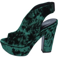 Chaussures Femme Sandales et Nu-pieds David Haron BM138 Sandales Velours Vert