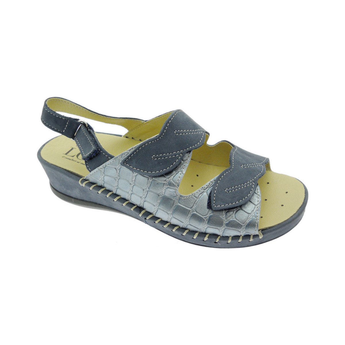 Chaussures Sandales et Nu-pieds Calzaturificio Loren LOM2817bl Bleu
