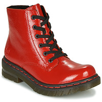 Chaussures Femme Boots Rieker 76240-33 Rouge