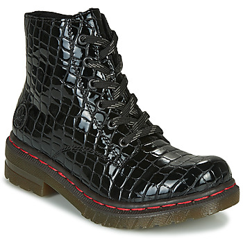 Chaussures Femme Boots Rieker 76246-00 Noir