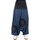 Vêtements Femme Jeans Fantazia Sarouel jean  elastique imprime Tirkha Bleu