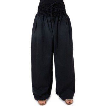 Vêtements Homme Top 5 des ventes Fantazia Pantalon large elastique bouffant femme noir Mia Noir
