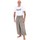 Vêtements Politique de protection des données Fantazia Pantalon saroual large elastique June rayures Blanc