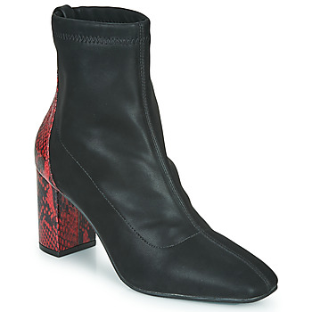 Chaussures Femme Bottines Gioseppo EGELN Noir / Rouge