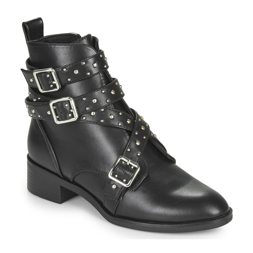 Chaussures Femme Boots Only BRIGHT 14 PU STUD Boot RIEKER Noir