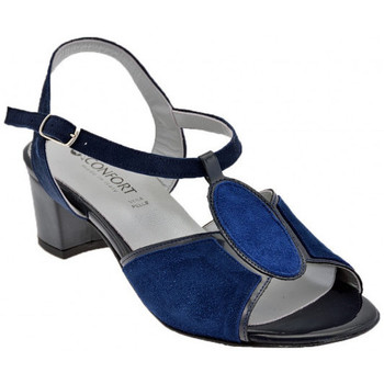 Chaussures Femme Baskets mode Confort 8014 T.40 Bleu
