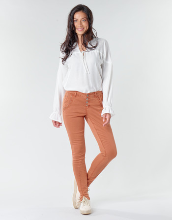Vêtements Femme Pantalons 5 poches Cream HOLLY CR TWILL Marron
