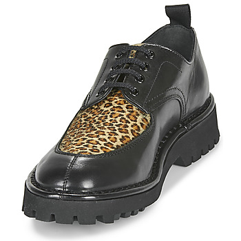 Kenzo K MOUNT Noir / Leopard - Livraison Gratuite | Spartoo ! - Chaussures  Derbies Femme 187,50 €