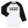 Vêtements Enfant T-shirts manches longues Vans Ss17 VANS Ss17 CLASSIC RAGLAN Noir / Blanc