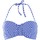 Vêtements Femme Maillots de bain 2 pièces Brigitte Bardot Haut de maillot balconnet bleu roi Saint-Trop Bleu