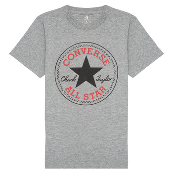 Vêtements Garçon T-shirts manches courtes Converse CORE CHUCK PATCH TEE Gris