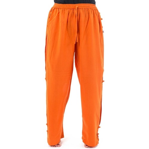 Vêtements Fantazia Pantalon japonais - japanese pants orange - Vêtements Pantalons fluides