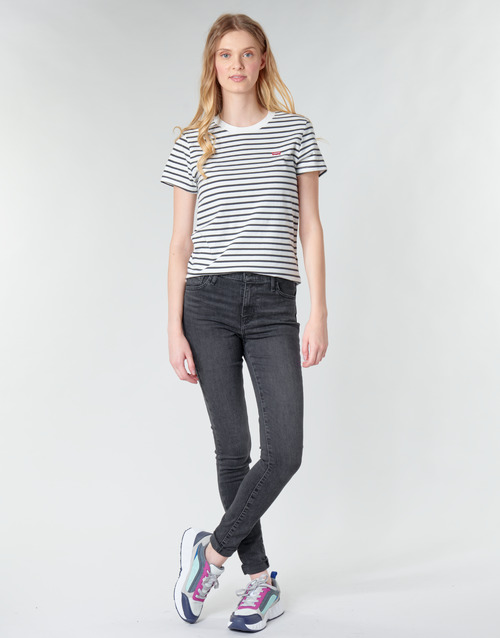 Vêtements Femme Jeans skinny Levi's 720 HIGH RISE SUPER SKINNY Smoked out