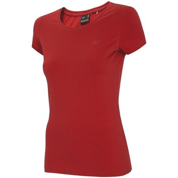 Vêtements Femme T-shirts manches courtes 4F TSD001 Rouge