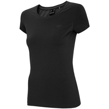 Vêtements Femme T-shirts manches courtes 4F TSD001 Noir