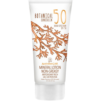 Beauté Protections solaires Australian Gold Botanical Spf50 Mineral Lotion 