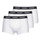 Sous-vêtements Homme Boxers HUGO TRUNK TRIPLET PACK X3 Blanc