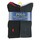 Sous-vêtements Chaussettes hautes Polo Ralph Lauren ASX110 6 PACK COTTON Noir / Rouge / Marine / Gris / Gris / Blanc