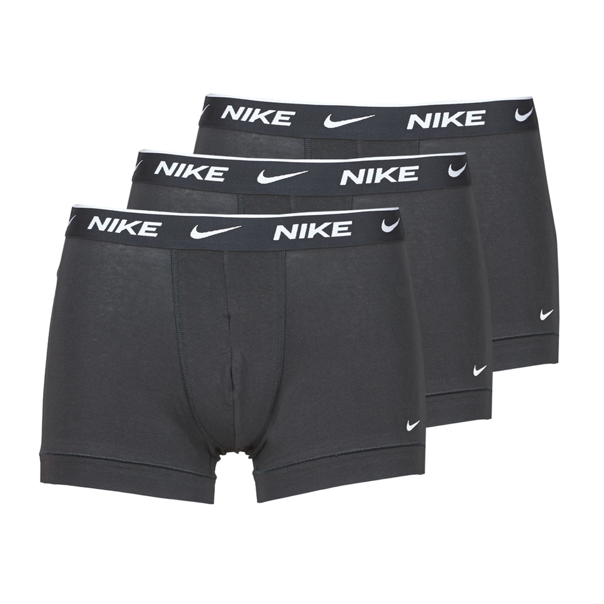 Sous-vêtements Homme Boxers long-term Nike EVERYDAY COTTON STRETCH X3 Noir / Noir / Noir