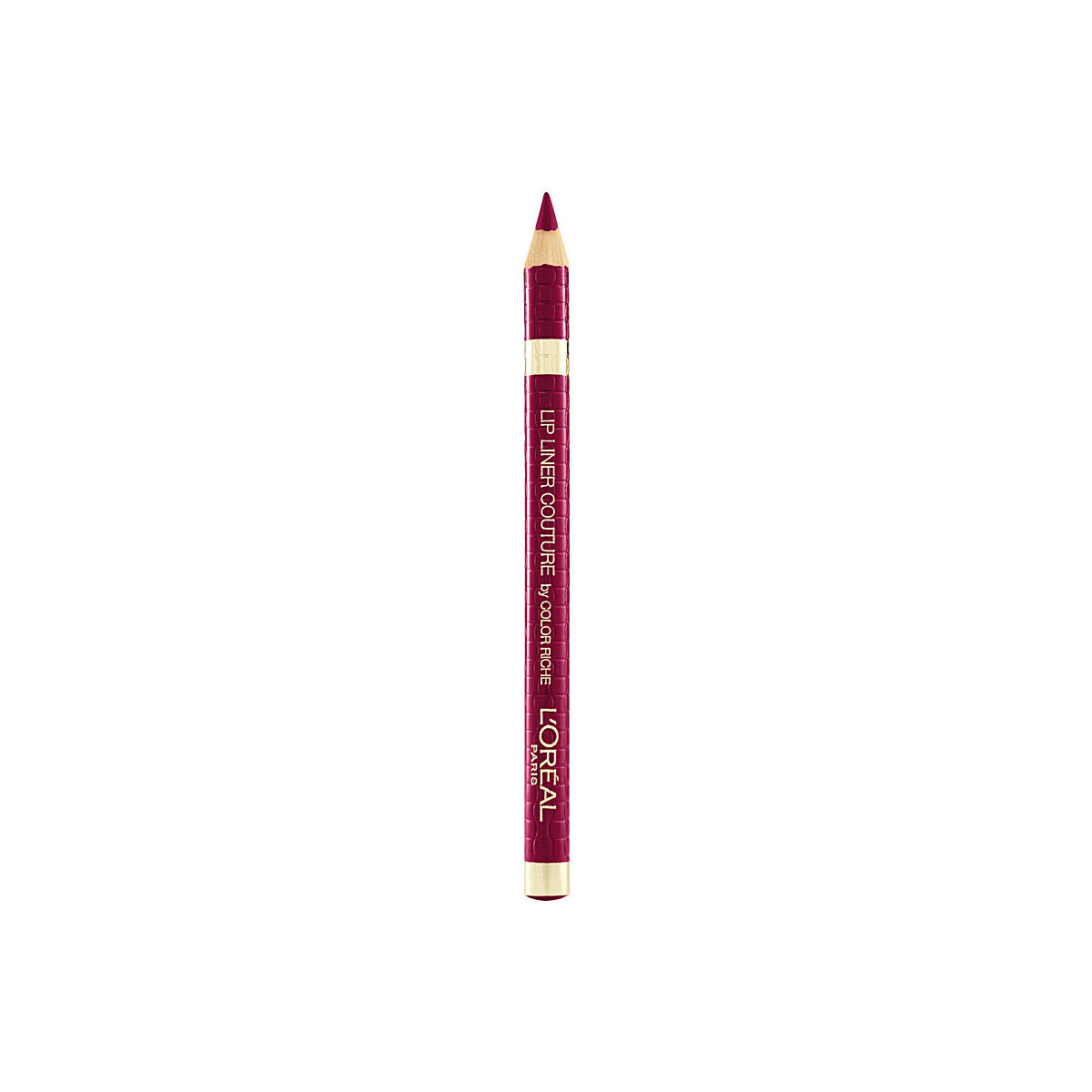 Beauté Femme Crayons à lèvres L'oréal Color Riche Lip Liner Couture 374-intense Plum 