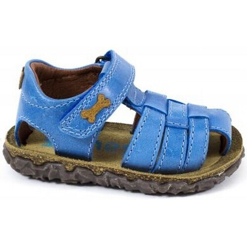 Chaussures Garçon Sandales et Nu-pieds Pantoufles / Chaussons 9569 RAXI J Bleu