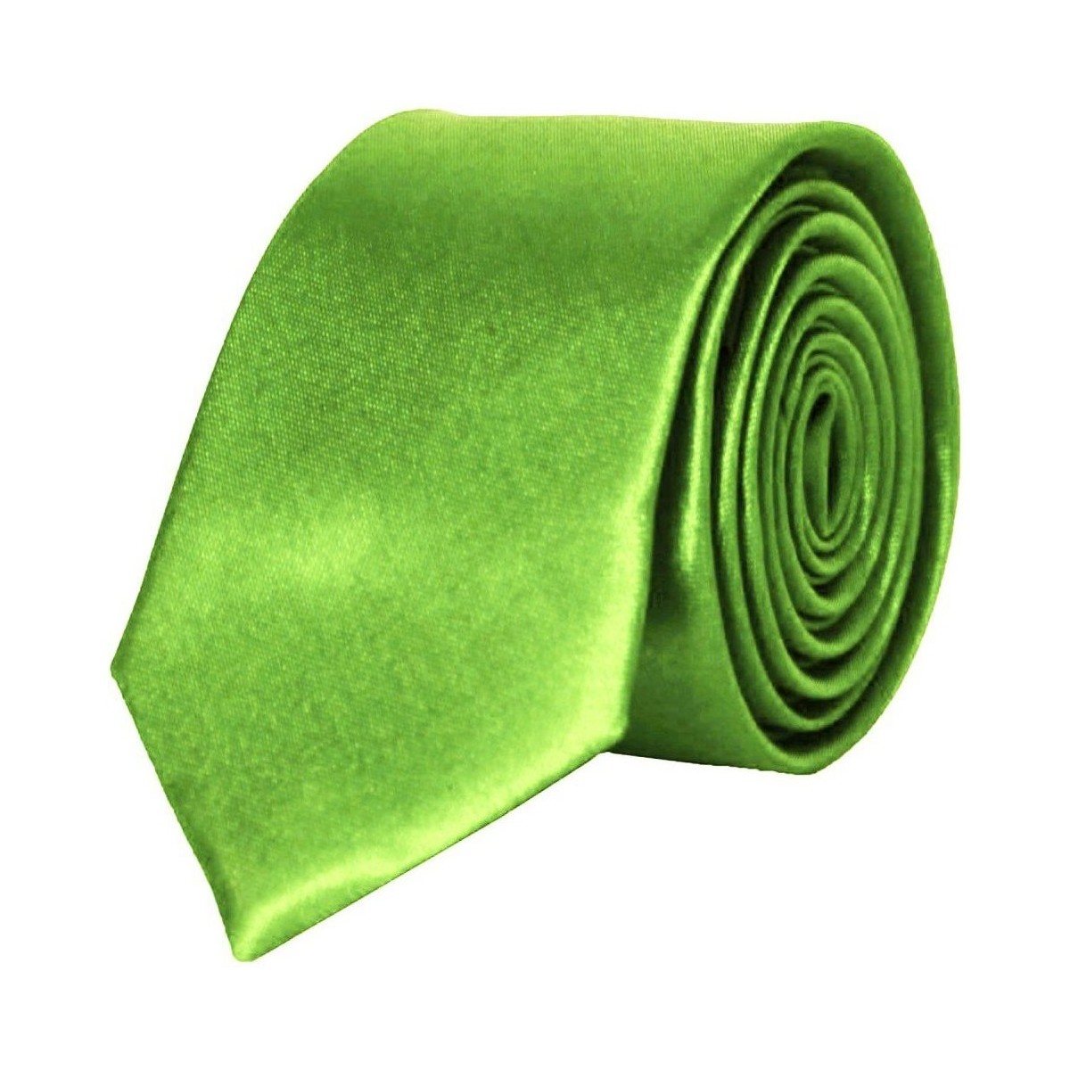 Vêtements Homme Cravates et accessoires Kebello Cravate Satin Slim Vert H Vert