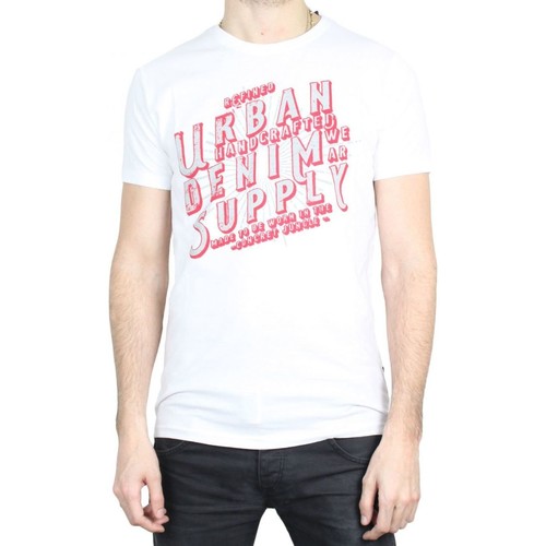 Vêtements Homme Oreillers / Traversins Kebello T-shirt manches courtes Blanc H Blanc