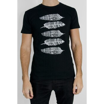 Vêtements Homme Bons baisers de Kebello T-Shirt manches courtes Noir H Noir