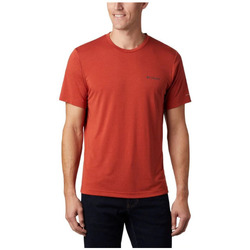 Vêtements Homme T-shirts manches courtes Columbia MAXTRAIL SS LOGO TEE CARNELIAN RED T SHIRT 2020 CARNELIAN RED