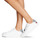 Chaussures Femme Baskets basses se mesure horizontalement sous les bras, au niveau des pectoraux EDITH EYES Blanc