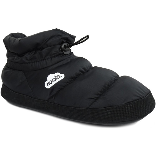 Chaussures Chaussons Nuvola. Boot low-top Home Suela de Goma Noir